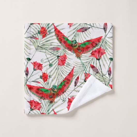 Kleurvogel van het Paradijs Bad Handdoek (Wasdoekje)