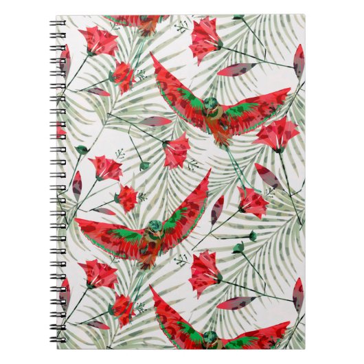 Kleurvogel van het Paradijs Notitieboek (Voorkant)