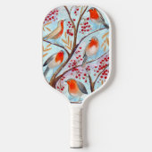 Kleurvogels abstract patroon pickleball paddle (Voorkant)