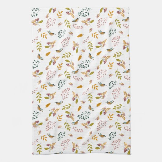 Kleurvogels Theedoek (Verticaal)