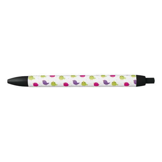 Kleurvogels Zwarte Inkt Pen (Voorkant)