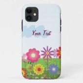 Kleurvolle bloemen - Personaliseren Case-Mate iPhone Case (Achterkant)