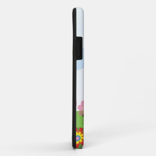 Kleurvolle bloemen - Personaliseren Case-Mate iPhone Case (Achterkant/rechts)