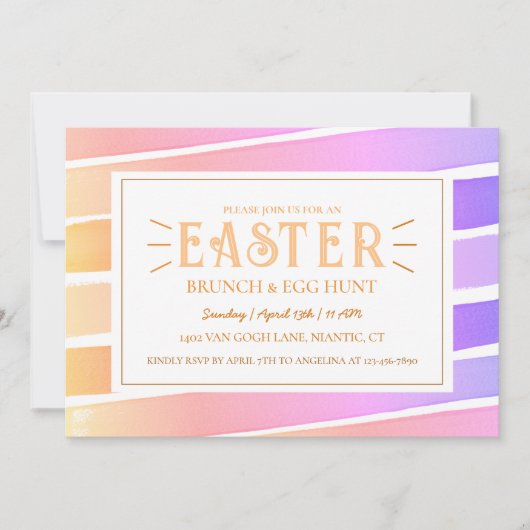 Kleurvolle, heldere pasta met roosterooi kaart (Voorkant)