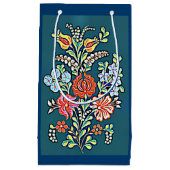 Kleurvolle Hongaarse bloemen Klein Cadeauzakje (Voorkant)