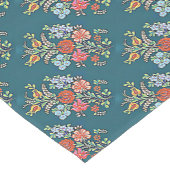 Kleurvolle Hongaarse bloemen Korte Tafelloper (Hoek)