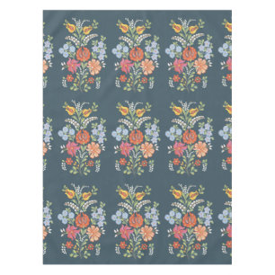 Kleurvolle Hongaarse bloemen Tafelkleed