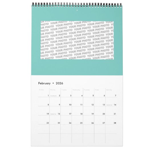 Kleurvolle Stippen Spirals Handschilderen 1 Kalender (Feb 2026)