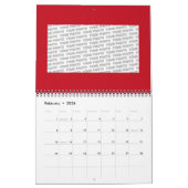 Kleurvolle Stippen Spirals Handschilderen 2 Kalender (Feb 2026)