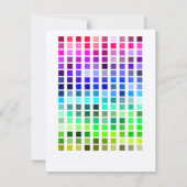 Kleurvoorbeeld invite2 kaart (Voorkant)