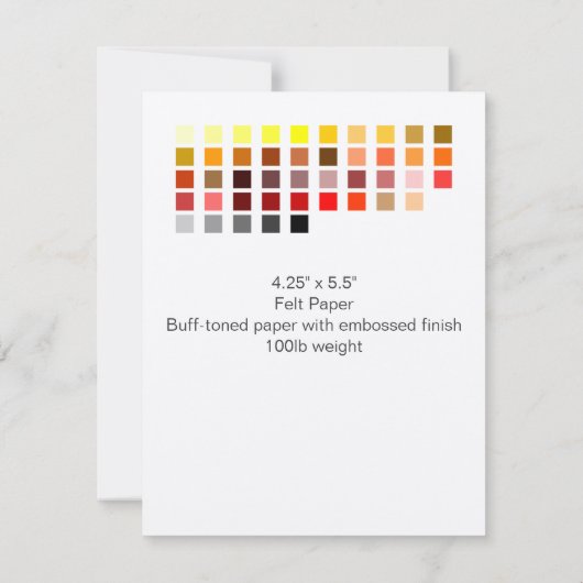 Kleurvoorbeeld invite2 kaart (Achterkant)