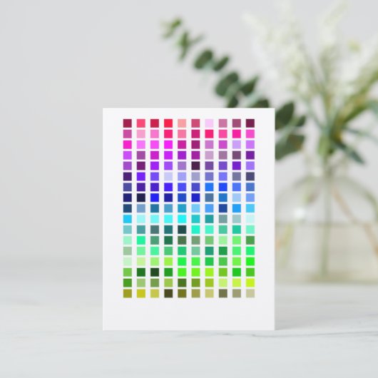 Kleurvoorbeeld invite2 kaart (Staand voorkant)