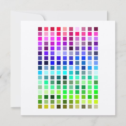 Kleurvoorbeeld invullen8 kaart (Voorkant)