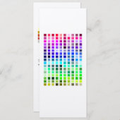 Kleurvoorbeeld Uitnodigen7 Kaart (Voorkant / Achterkant)