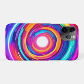Kleurvortex: dynamisch ontwerp Case-Mate iPhone case (Achterkant (horizontaal))