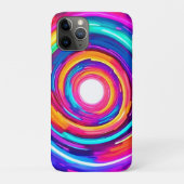 Kleurvortex: dynamisch ontwerp Case-Mate iPhone case (Achterkant)