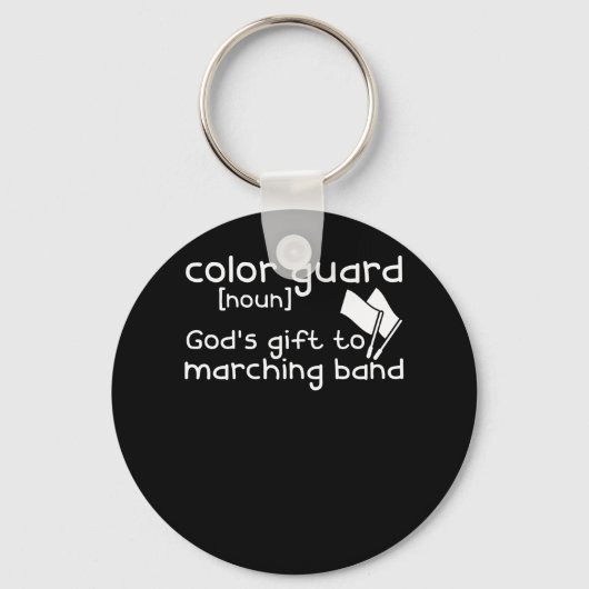 Kleurwaardengoden Gift Marching Band Giften Sleutelhanger (Voorkant)