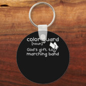 Kleurwaardengoden Gift Marching Band Giften Sleutelhanger (Voorkant)