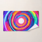Kleurwervel: Dynamisch ontwerp Bad Handdoek (Handdoek)