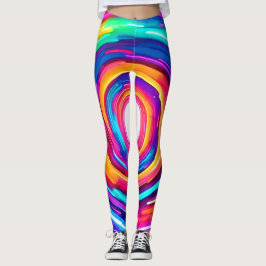 Kleurwervel: Dynamisch ontwerp Leggings