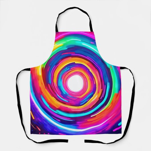 Kleurwervel: Dynamisch ontwerp Schort (Voorkant)