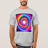 Kleurwervel: Dynamisch ontwerp T-shirt (Voorkant)