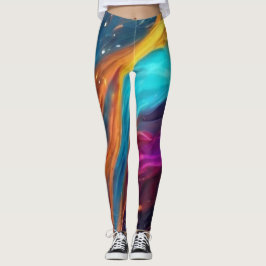 Kleurwervelingen Leggings