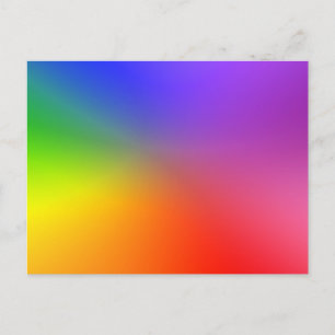 Kleurwiel: Abstracte kleuren Briefkaart