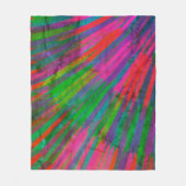 Kleurwiel fleece deken (Voorkant)