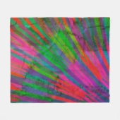 Kleurwiel fleece deken (Voorkant (Horizontaal))
