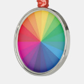 KLEURWIEL METALEN ORNAMENT (Links)