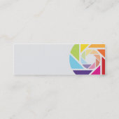 Kleurwiel - Skinny Mini Visitekaartje (Achterkant)