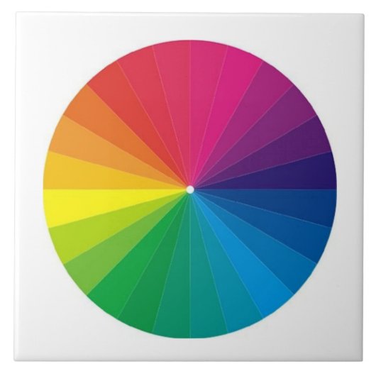 KLEURWIEL TEGELTJE (Voorkant)