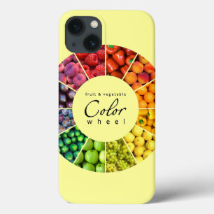 Kleurwiel van groenten en fruit (12 kleuren) Case-Mate iPhone case