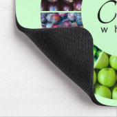 Kleurwiel van groenten en fruit (12 kleuren) muismat (Hoek)