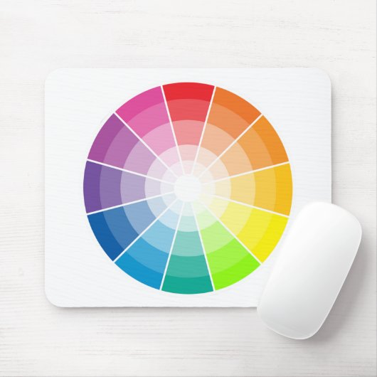 Kleurwiellicht Muismat (Met muis)