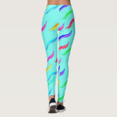 Kleurwind Licht Blauwe Leggings (Achterkant)