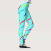 Kleurwind Licht Blauwe Leggings (Rechts)