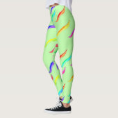 Kleurwind Licht Groene Leggings (Links)