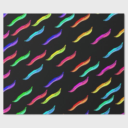 Kleurwindwrakkenpapier Cadeaupapier (Vlak)