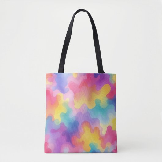 Kleurwolken Tote Bag (Voorkant)