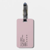 Kleurwoningen in Rue Cremieux - Parijs Bagagelabel (Achterkant verticaal)