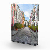 Kleurwoningen in Rue Cremieux - Parijs Fotoblokken (Rechts)