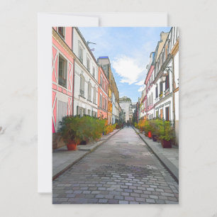 Kleurwoningen in Rue Cremieux - Parijs Kaart