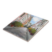 Kleurwoningen in Rue Cremieux - Parijs Tegeltje (Zijkant)