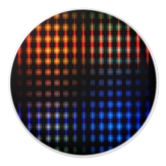 Kleurzame gloeilampen keramische knop (Voorkant)