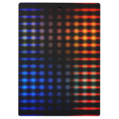 Kleurzame gloeilampen klembord (Achterkant)