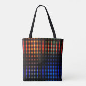 Kleurzame gloeilampen tote bag (Achterkant)