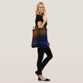 Kleurzame gloeilampen tote bag (Op model)