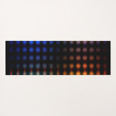 Kleurzame gloeilampen yogamat (Achterkant (horizontaal))